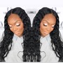 Synthetic Wig Install only e.g {braided/synthetic wig}