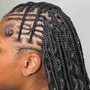 Small Senegalese knotless  Twist midback