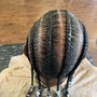 Medium Box Braids