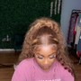 Quick weave with frontal