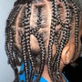 Small knotless Braids