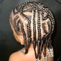 Corn row Braids