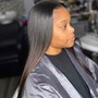 Relaxer retouch / silk serum treatment