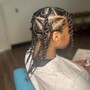 Large Two Strand Twists