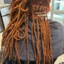 Loc Retwist w/ Pipe Cleaner Curls