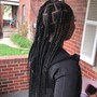 Medium Knotless Braids