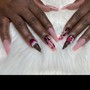 Various nail art