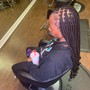 Men 2 strand twist shaved head