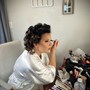 Updo, Full Makeup Application