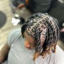 Loc curls