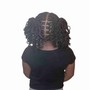 Kid's individual braids(Medium) 5 to 8yrs