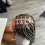 Kids Small Knotless Braids W/ Hair Included (Color 1B,27&30)