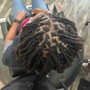 Large Soft Locs mid Back