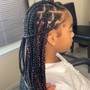 Medium Knotless Braids