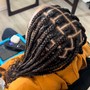 Medium Knotless Braids