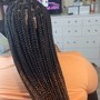 Medium Knotless Braids