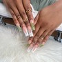 Marble polish or sweater nails