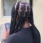 Large knotless Braids