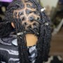 Loc Retwist Mid Back or longer lengths - ALL SIZES