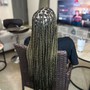 Smedium Knotless Braids