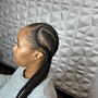 LARGE Feed In Ponytail