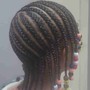 Sh/Blow-dry- Braid/down.. Price may vary depending on thickness of hair.. if hair needs detangling.. Please add the service