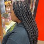 Jumbo knotless/ box braids