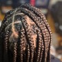 Marley/Kinky Twists Over Locs- Waist