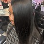 Partial sew in Weave (with low sides shaved)