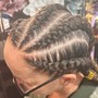 Braid removal , individuals  cornrows