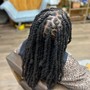 Loc Updo Style