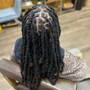 Loc Updo Style