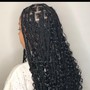 Goddess Knotless Braids (Small)