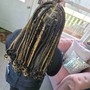 Med Knotless Individual Braids