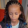 Kids braids with weave