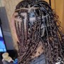 Kids braids with weave