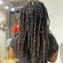 Invisible Locs Waist Length