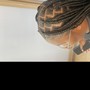 Braided Ponytail ( Med )