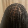 Braided Ponytail ( Med )