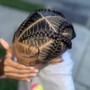 Braided Ponytail ( Med )