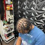 MEN NATURAL HAIR INVISIBLE LOCS