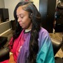 Behind hairline Closure Sew In