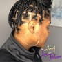 Crochet Braids with loose-hair