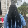 Medium Knotless Braids