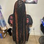 Fulani w/ knotless braids