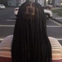 Small Knotless braids