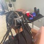 Half lemonade braids large