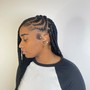 Half lemonade braids large