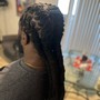 Retwist & Style (Mid back length)