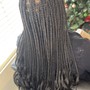 Medium bora braids